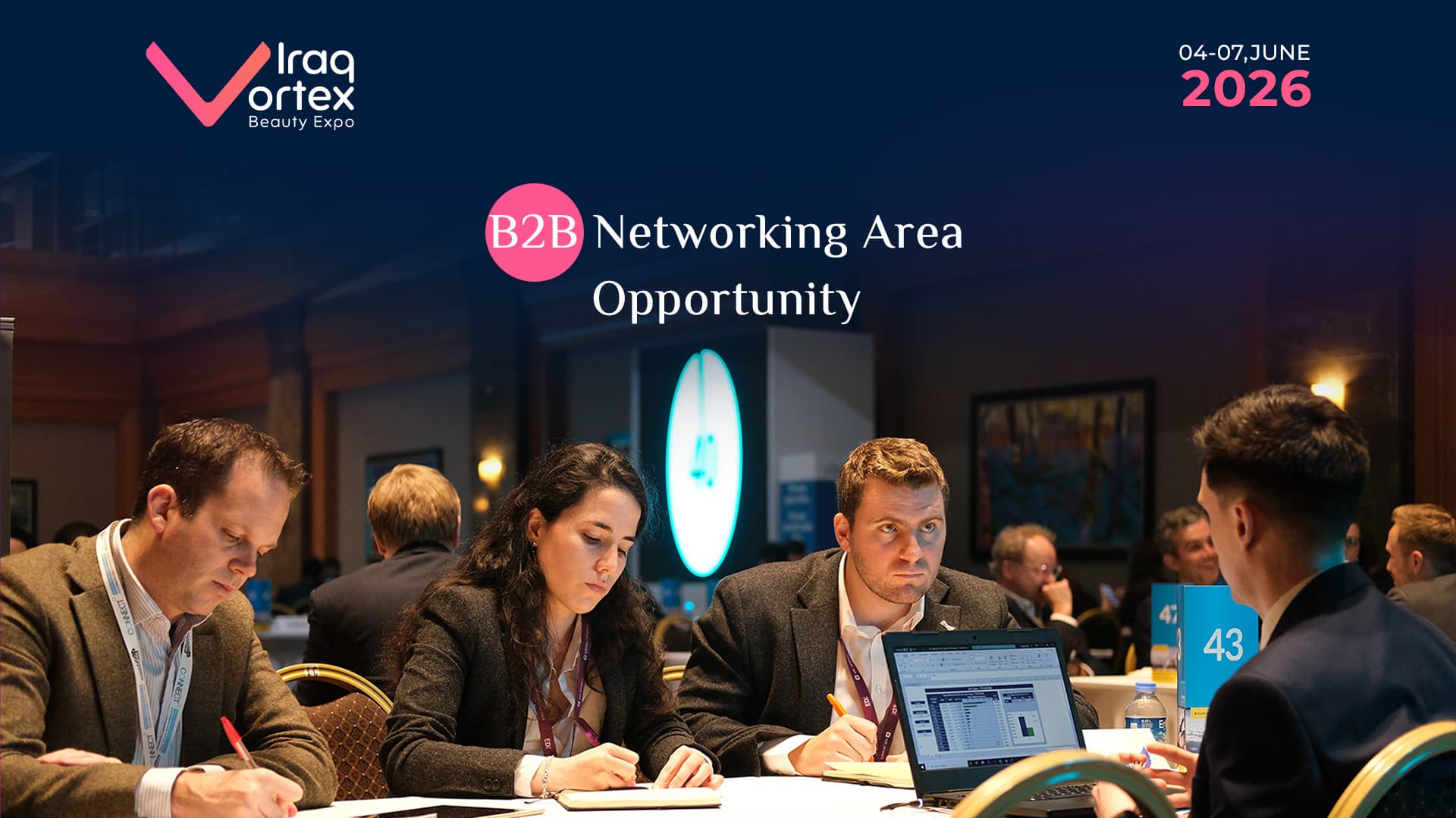 B2B Networking Partners Invitation – Iraq Vortex Beauty Expo 2026